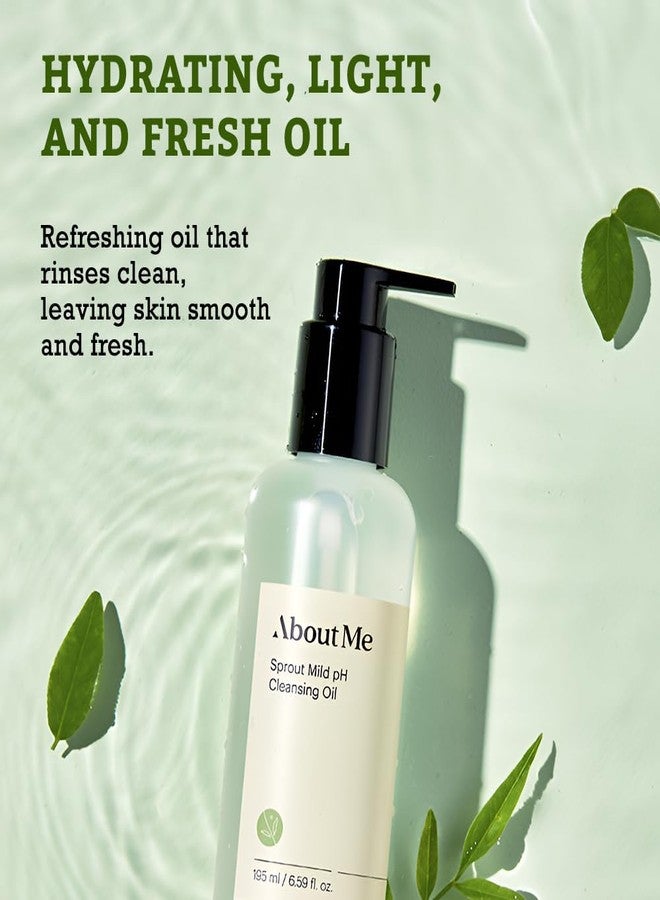 ABOUT ME Sprout Mild pH Cleansing Oil - Gentle, pH-Balanced Face Cleanser with Natural Oils (195 ml/6.59 fl oz) - Image 3